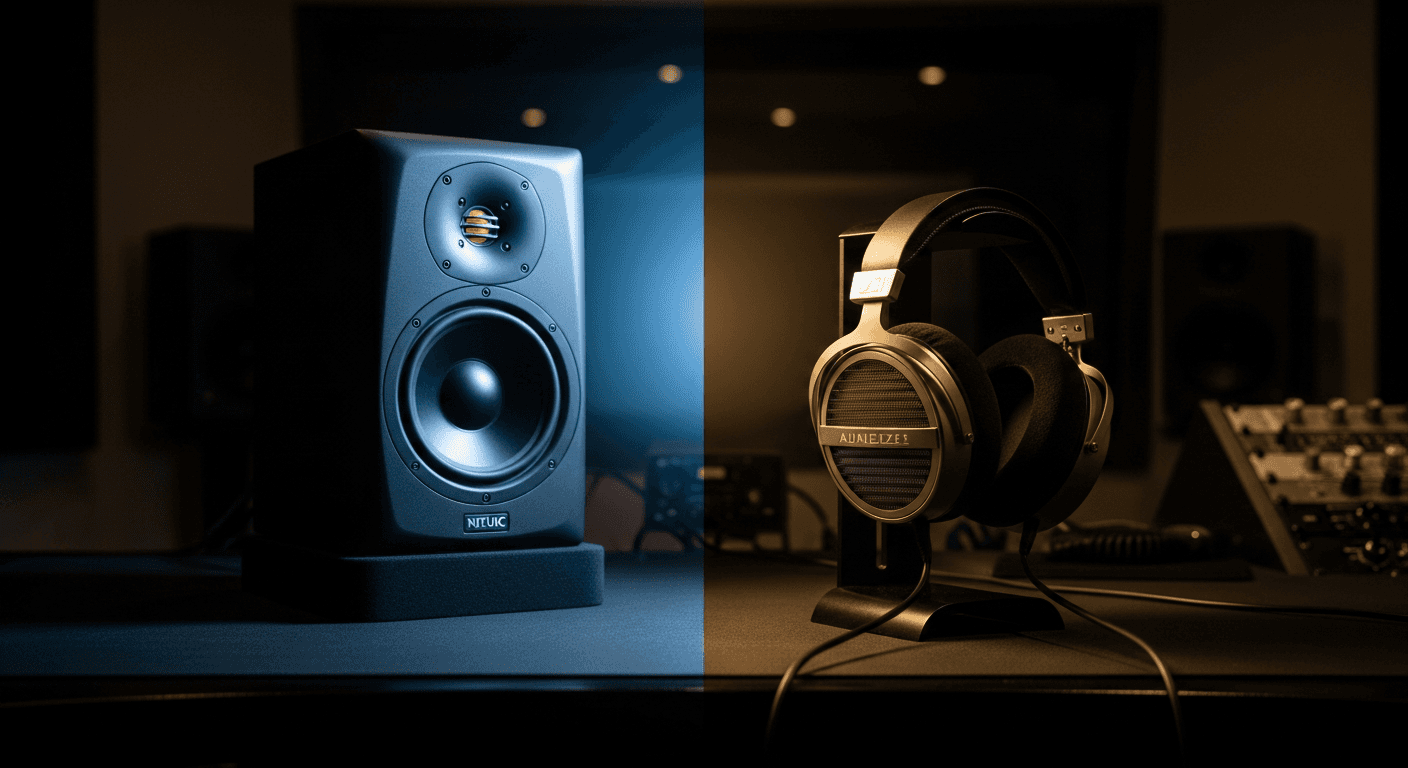 Mixing on Headphones vs Monitors: What You Need to Know